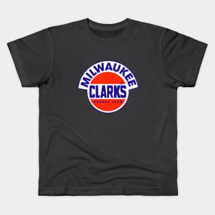 Defunct Milwaukee Clarks Hockey 1949 Kids T-Shirt